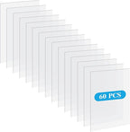 60 Pcs 7 x 5 Inch Clear Acrylic Sheets 1 mm Thick by Unknown