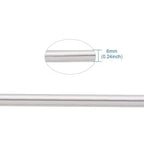 Fashewelry 22.96 ft 3 Gauge Aluminum Bonsai Wire Silver 6mm Thick Bendable - Image 3