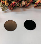 Set of 20 Black Acrylic Discs, 1/8" Thick Round Circle Blanks, 1 Inch Diameter - Image 9