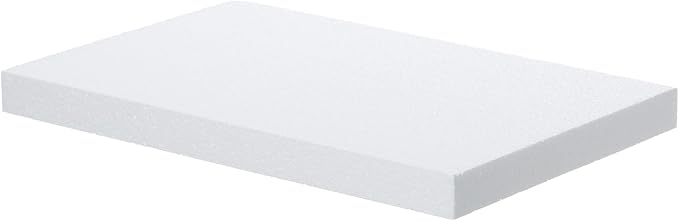 Crafare 12X8X1 Inch Craft Foam Blocks 4 Pack Polystyrene Foam Sheet Rectangle - Image 6