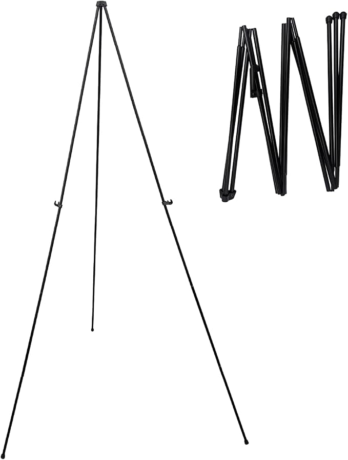 Audio-Visual Direct Lightweight Steel Telescoping Art Display Easel, Collapsible - Image 4