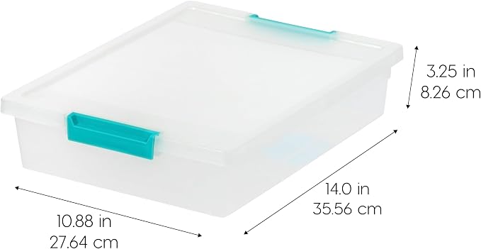 IRIS USA 6 Qt. Craft Storage Bins - Image 2