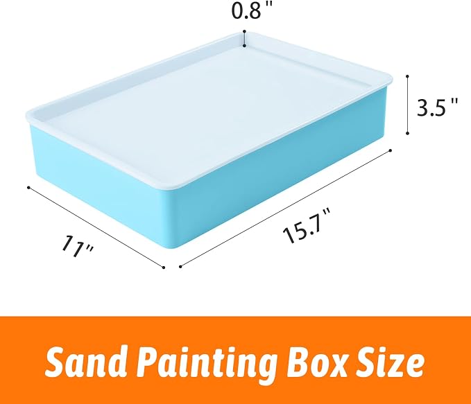 PreTrans Sand Painting Light Box – Kids Light Table - Image 4
