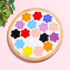 200g Ceramic Mosaic Tiles Pieces, Heart Star Oval Round Flower Shape Mosaics - Image 5