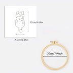 Avtytsda 2PCS Punch Needle Coaster Kit, Easy Punch Needle DIY Embroidery Set - Image 6
