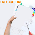 22 Sheets Clear Double Sided Adhesive Tape Sheets - Image 4