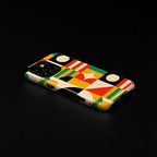 ZHEGAILIAN Case for iPhone 16 Pro Max, Geometric Colors Durable Shockproof - Image 3
