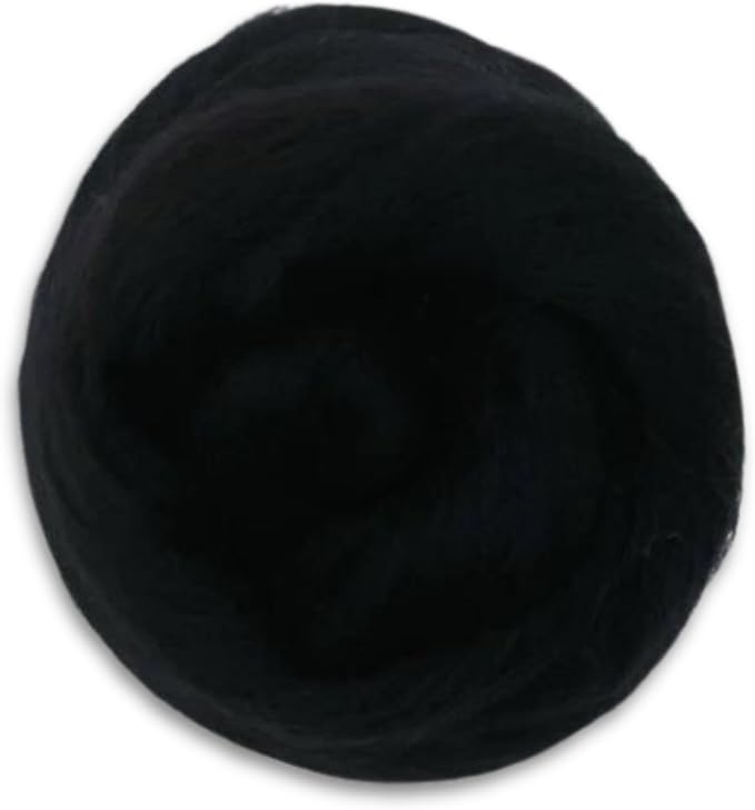 Revolution Fibers Dyed Corriedale Wool | 8.2 Ounces of Premium Combed Wool Top - Image 4