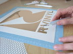3M 7125 Sandstone Gloss Permanent Adhesive Vinyl Roll - Image 4