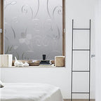 Niviy Window Privacy Film Frosted Window Glass Film No Glue Door Windows - Image 3