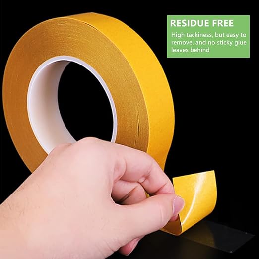Ultra-Thin Clear Double Sided Tape Heavy Duty 2 Inch x 82 Feet Strong Clear Two - Image 4