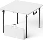 Folding Table, 36 Inch Square Foldable Card Table by FoldingFurniture
