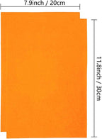 Jtnohx Color Felt, Soft Felt Sheets, 1.4mm Thick 8"x12" Handicraft Felt Fabrics - Image 3