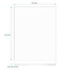 KAITELA Clear Acrylic Sheet 3/8" Thick Cast Plexiglass Piece 18" x 24" | 10mm - Image 5