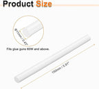 HARFINGTON 10pcs Hot Glue Sticks 0.43" Dia x 5.91" Long EVA Mini Hot Melt - Image 2