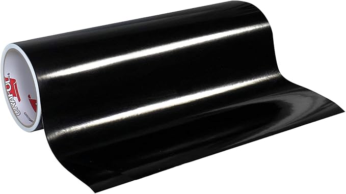 ORACAL 24" x 10 Ft Roll of Glossy 651 Black Vinyl by Orafol