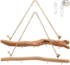 15Inch Driftwood Wall Hanging Jewelry Organizer by Unknown