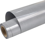 TUMIYA Heat Transfer Vinyl Reflective Light Gray HTV Roll, Reflective HTV Vinyl by TUMIYA