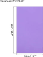 MECCANIXITY EVA Foam Sheets Light Purple 35.4 Inch x 19.7 Inch 2mm Thick Crafts - Image 2