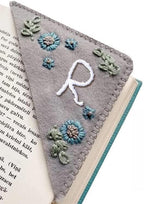 MOTEERLLU Personalized Hand Embroidered Corner Bookmark - Image 2