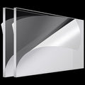 Roowest 2 Pcs 18 x 36 Inch, 1/4 Inch Thick Clear Acrylic Sheets Plastic Panels by Roowest