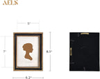 AELS 5x7 Inch Vintage Picture Frame, Elegant Antique Photo Frames - Image 2