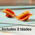 Fiskars Trimmer Replacement Blades, Precision-Ground Steel - Image 2