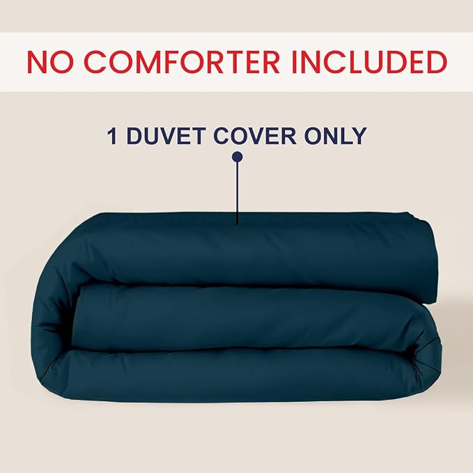 Kotton Culture 1 Pc Duvet Cover Queen Size/Full Size-100% Egyptian Cotton 600 - Image 2