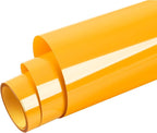 WRAPXPERT Yellow Heat Transfer Vinyl Mustard Yellow HTV Roll 12" x5ft Iron on - Image 9