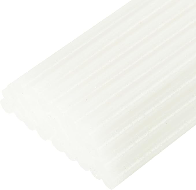 uxcell 30pcs Full Size Hot Glue Gun Sticks 8-inch x 0.27-inch High Sticky Small by uxcell