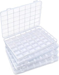 IOOLEEM 42 Grids Plastic Bead Organizer Box, Organizer Container Storage Box by IOOLEEM