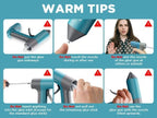 Tilswall Cordless Hot Glue Gun, 30s Fast Preheating, Rechargeable | Hot Melt - Image 8