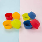 Webake Silicone Cupcake Baking Cups Set of 8, Air Fryer Muffin Pan Jumbo Muffin - Image 6