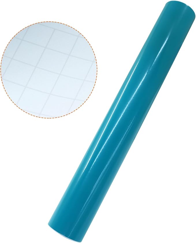 Luomorgo Teal Permanent Vinyl Roll, 1 Roll | Glossy, Waterproof Adhesive Vinyl - Image 4