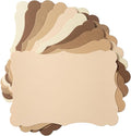 50 Pack Blank Kraft Greeting Cards, 5 Colors, 4x6IN | Thick Cardstock Paper by Homtable