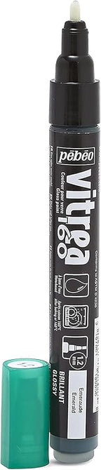 Pebeo Vitrea 160, Glossy Glass Paint Marker - Image 2