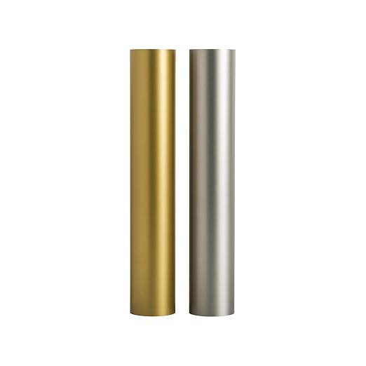 Cricut Premium Permanent Vinyl Roll 2-Pack Silver & Gold by Cricut