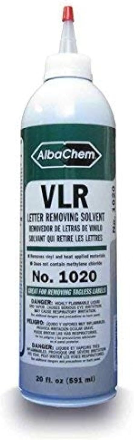 AlbaChem Heat Transfer Vinyl Letter Remover by AlbaChem