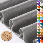 Dark Gray Felt Fabric 36'' X 36'', 1.4mm Large Felt Sheets Soft Durable Crafts by FEIYAUMI