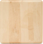 Unfinished Wooden Squares 7 inch Pack of 2 Wood Boards by Woodpeckers