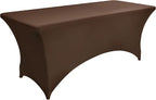 10-Pack 6ft Spandex Table Covers - Image 9