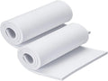 2-Pack 8mm Thick White Eva Foam Sheets roll, 13.9" x 39" Premium eva Craft Foam by MEARCOOH