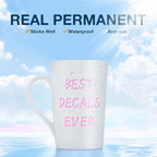 HTVRONT Pink Permanent Vinyl, Glossy Pink Adhesive Vinyl Roll | - Image 5