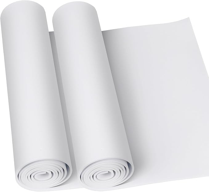 Do²ping 2-Pack White EVA Foam Sheet, 1mm Thick EVA Foam Cosplay by Do%C2%B2ping