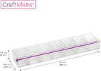 Craft Mates Craft & Sewing Supplies Organizer, 14 Locking Compartments - Image 2
