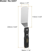HARFINGTON No.5207 Painting Palette Knife Stainless Steel Flat Large Spatula - Image 2