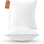 Sasttie Euro Pillow Insert 26x26, European Pillows Set of 2 by SASTTIE