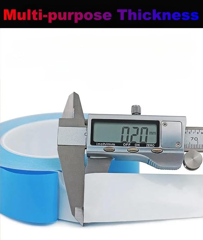 Thermal Tape 0.5 inch x 66Feet Heat Transfer Double Sided Tape - Image 3