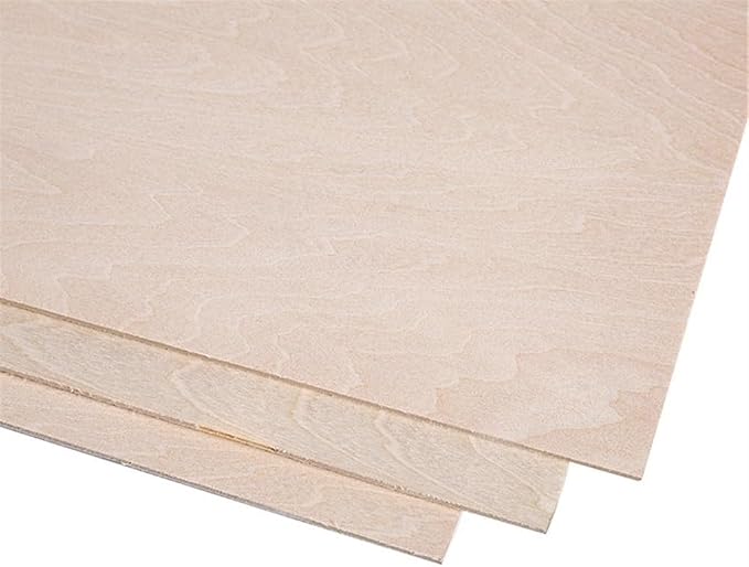 10pcs Balsa Wood Sheets Ply, 100/200/300mm Long Solid Wood Boards, 1-8mm Thin - Image 5