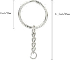 KINGFOREST 100PCS Split Key Ring Kit - Image 2